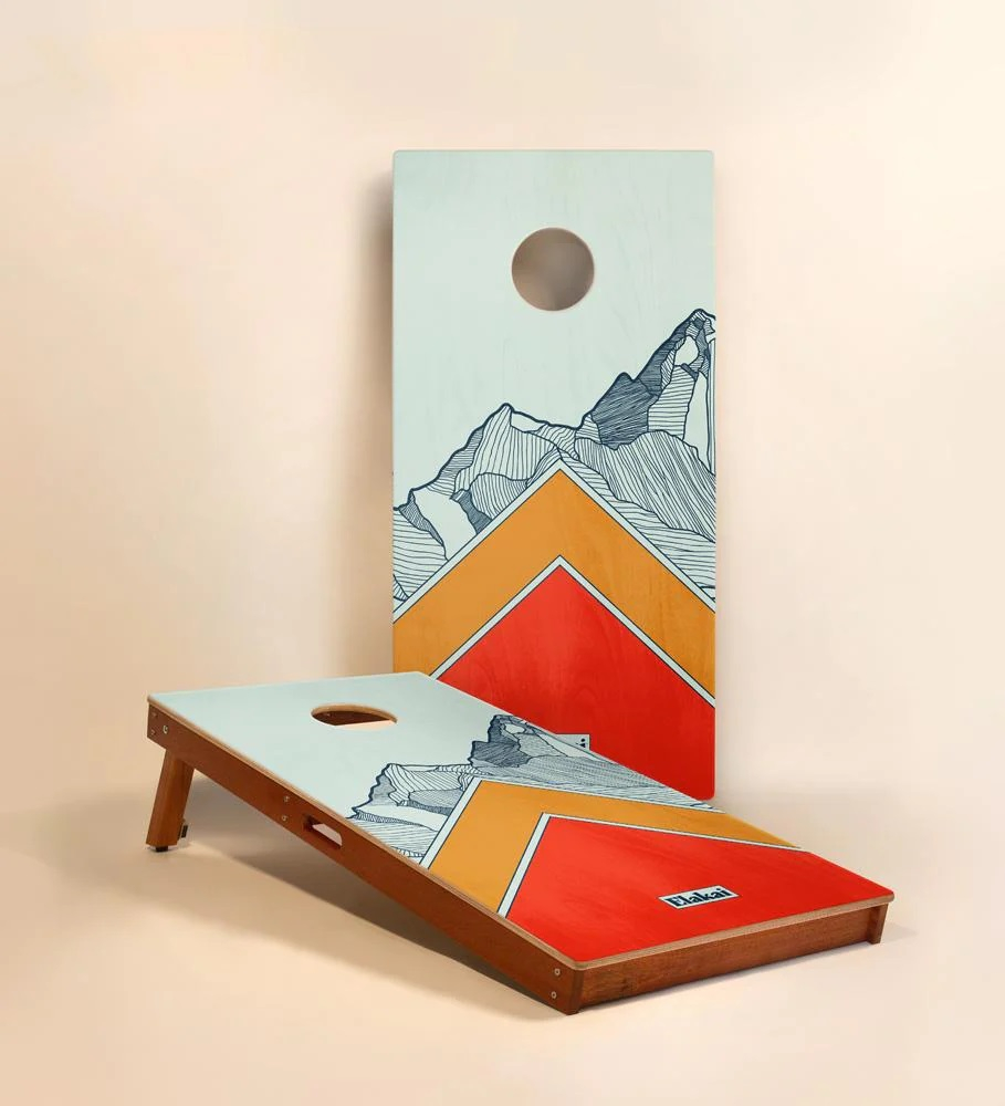 Mount Elakai 2'x4' Cornhole Boards - Set of 2