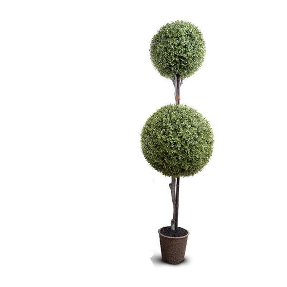 Enduraleaf 15 - 22 Inch Boxwood Double Ball Topiary