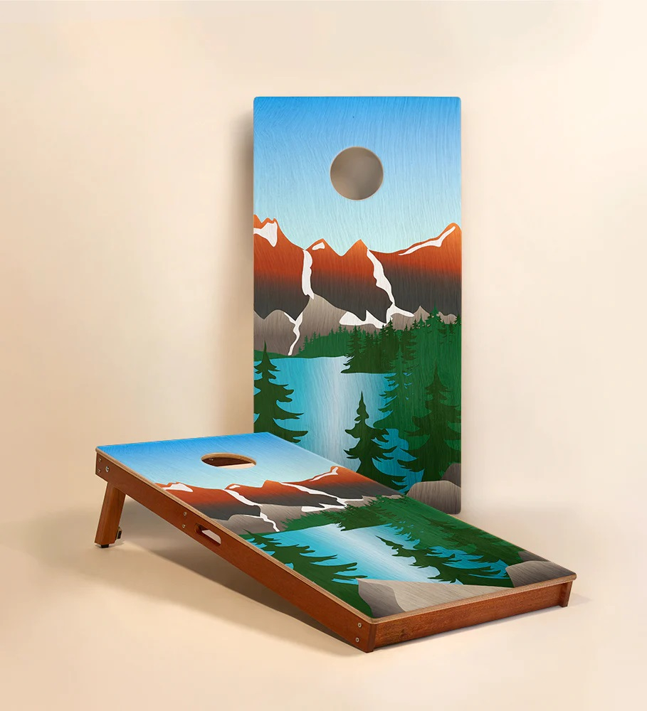 Elakai Rocky Mountain 2'x4' Cornhole Boards - Set of 2