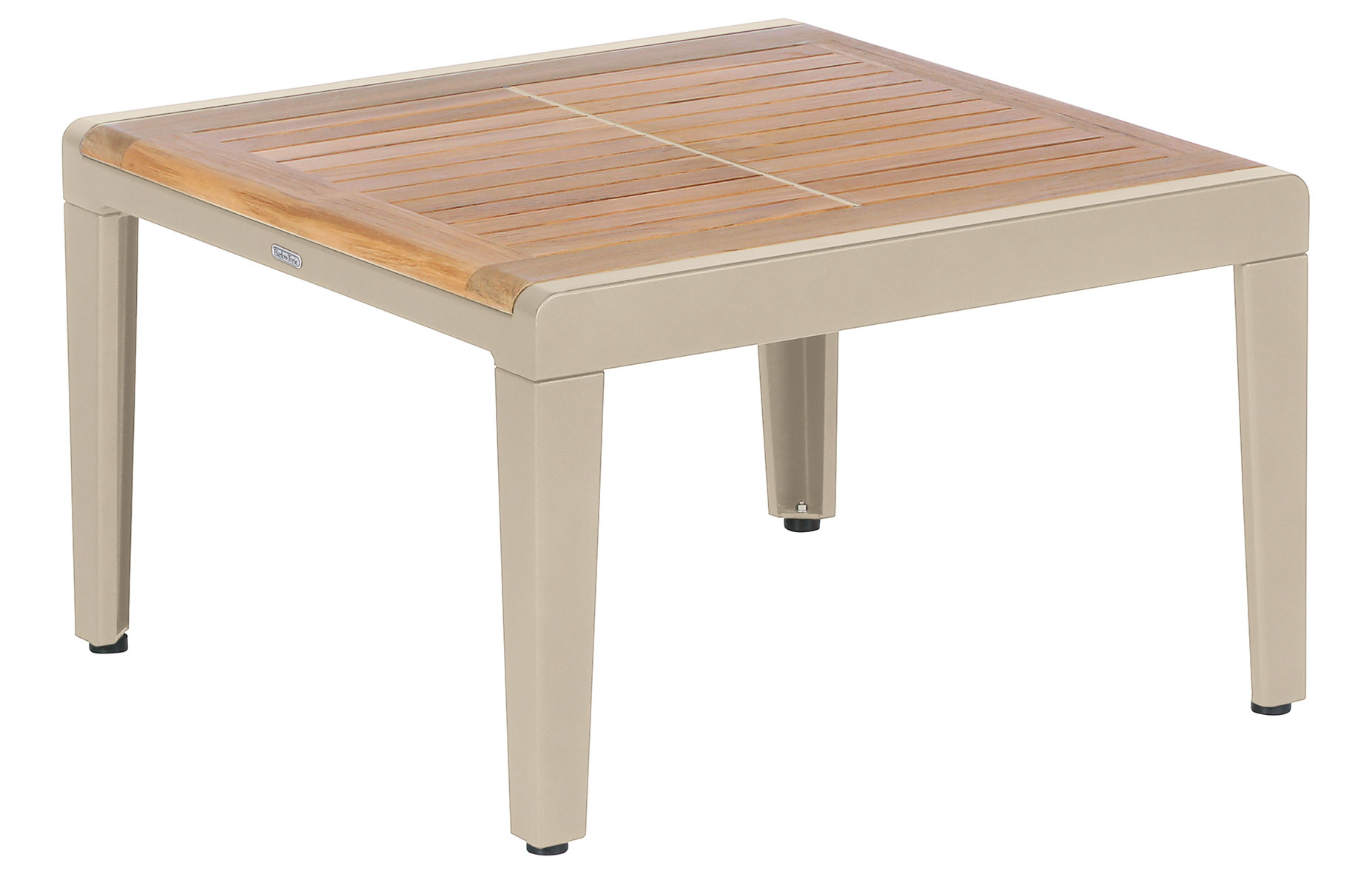 Barlow Tyrie Aura Teak and Aluminum Low Side Table 60