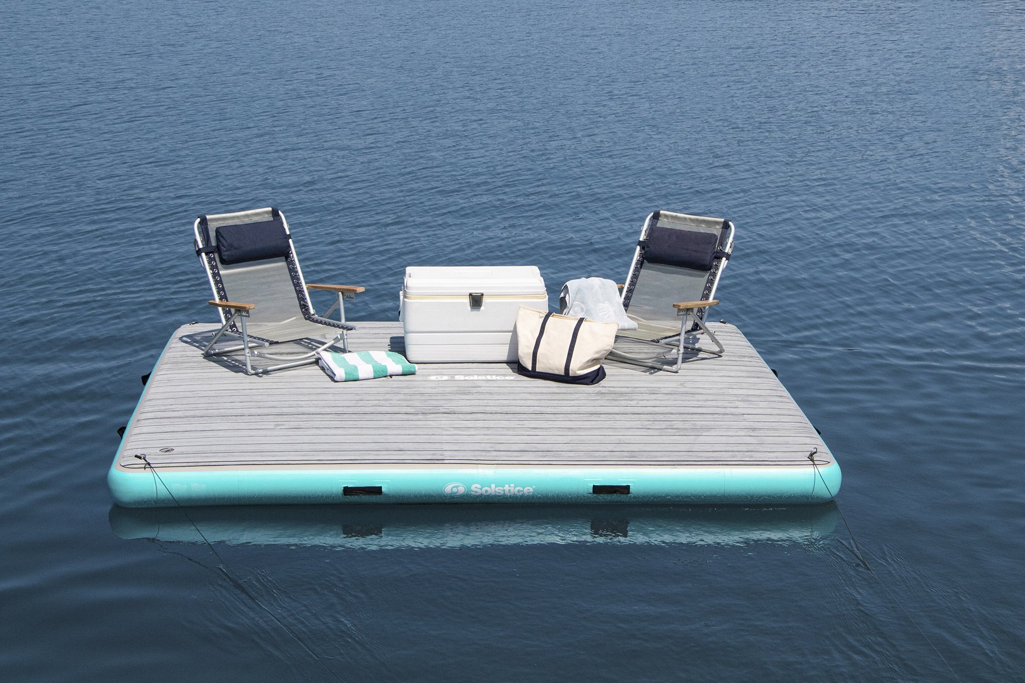 Inflatable Floating Traction Pad Dock