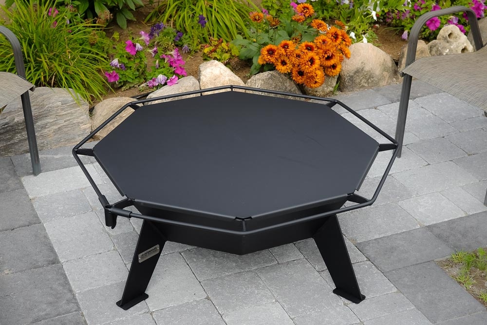 Iron Embers Steel Table Top for Cube, Polygon, or Octagon Fire Pits