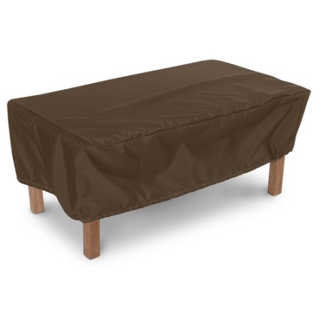 Protective Weathermax™ 42" X 30" Ottoman/small Table Cover - Chocolate