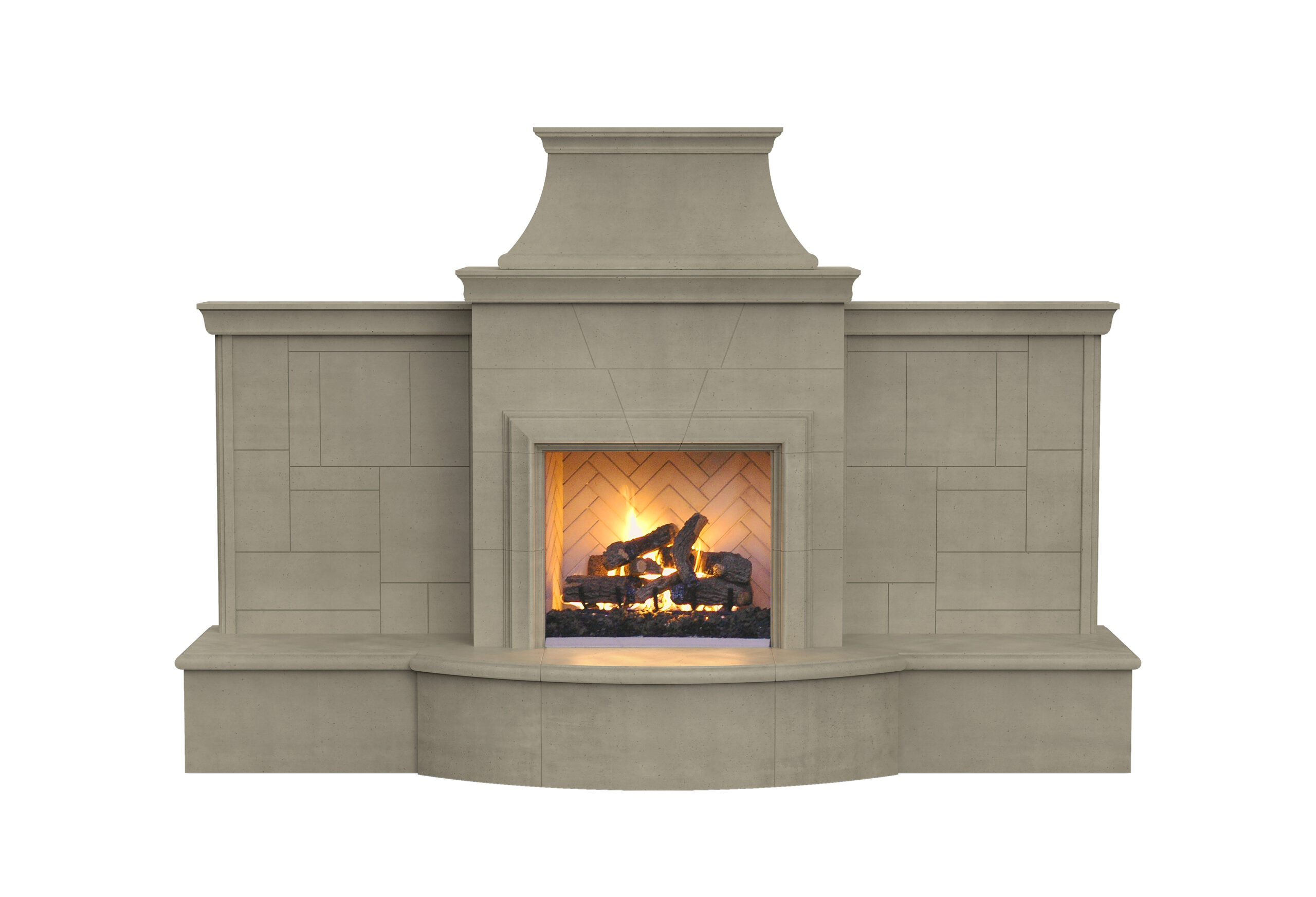 Grand Petite Cordova Fireplace