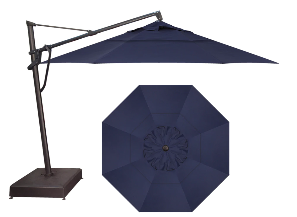 Treasure Garden 13&#039; AKZ Plus Cantilever Patio Umbrella