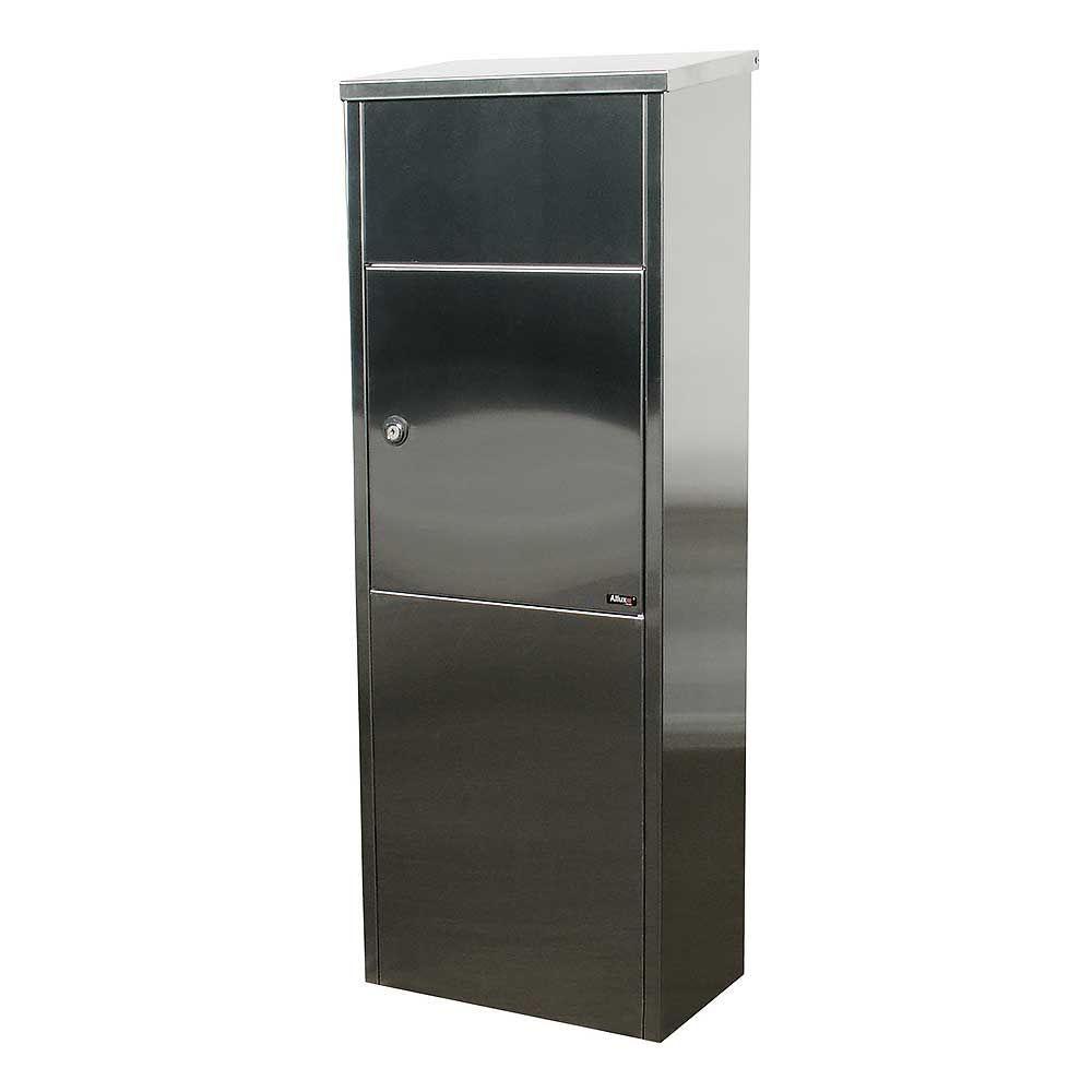 Allux 600 Mail and Parcel Box - Stainless Steel
