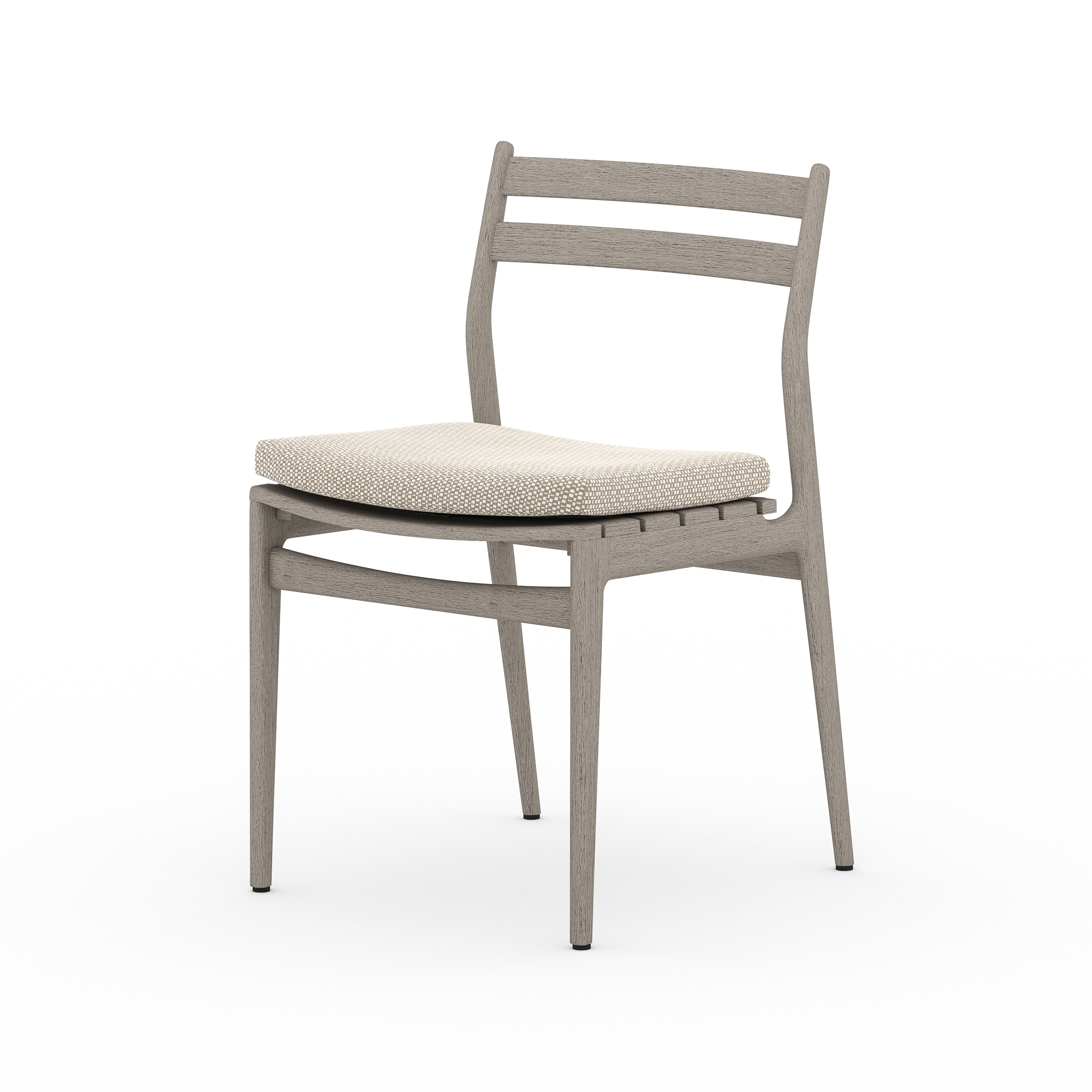 Atherton Weathered Gray Outdoor Dining Chair