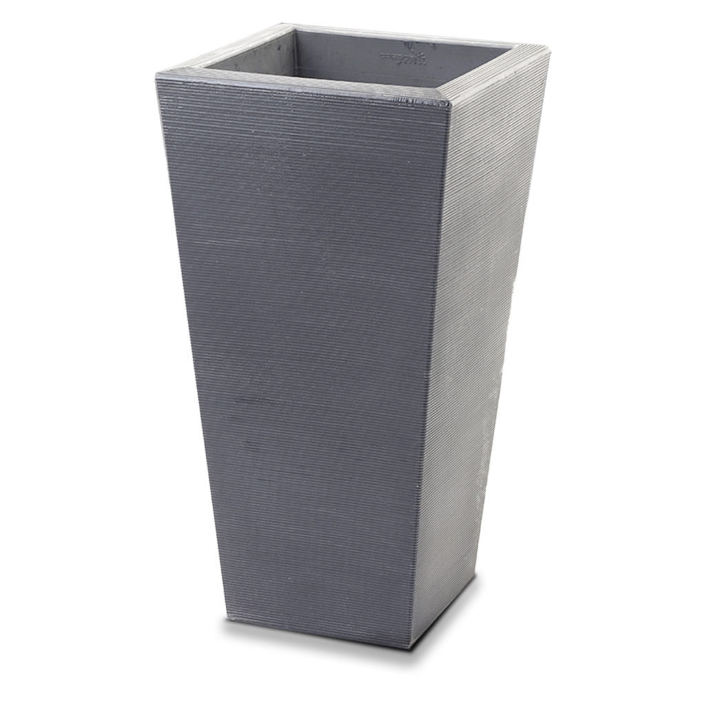 Bowery 15&quot; Tapered Square Planter 
