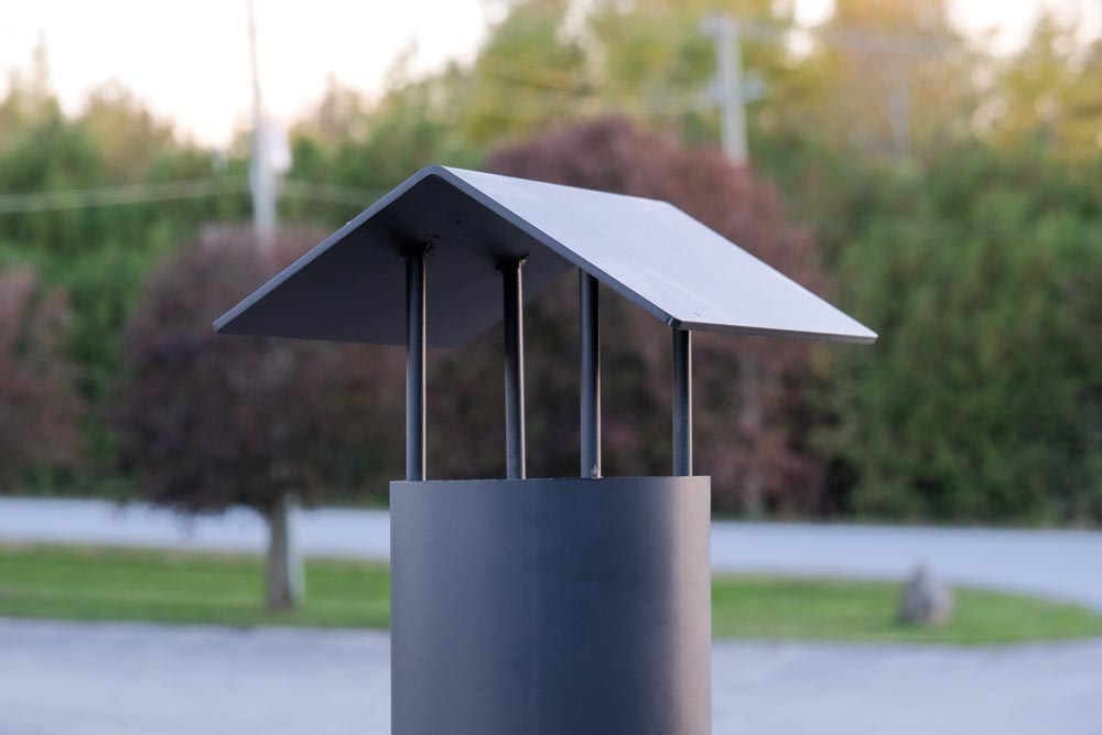 Iron Embers Chimney Cap for Chiminea
