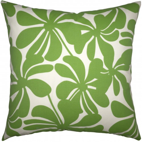 Cayman Green Outdoor Pillow, Green Outdoor Pillows