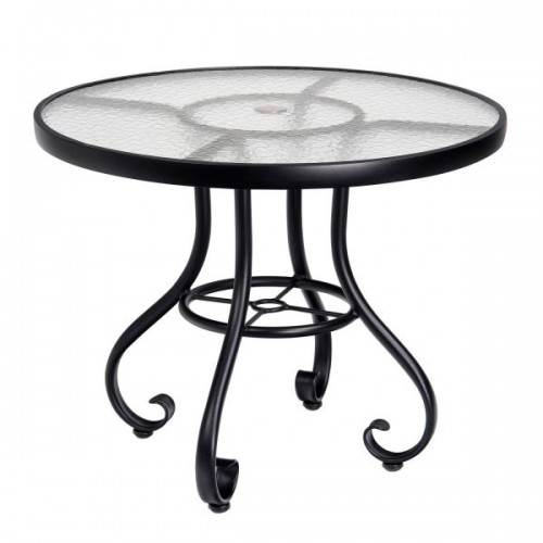 Woodard Ramsgate Aluminum 48 Round, 48 Round Table Top Replacement Outdoor