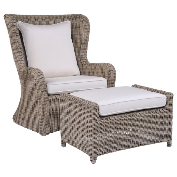 Kingsley Bate Cushion for Sag Harbor Deep Seating High-Back Lounge Chair SH30HB 