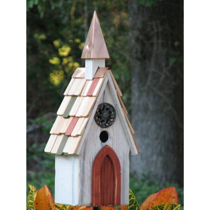 Heartwood Jubilee Birdhouse - White  by Heartwood