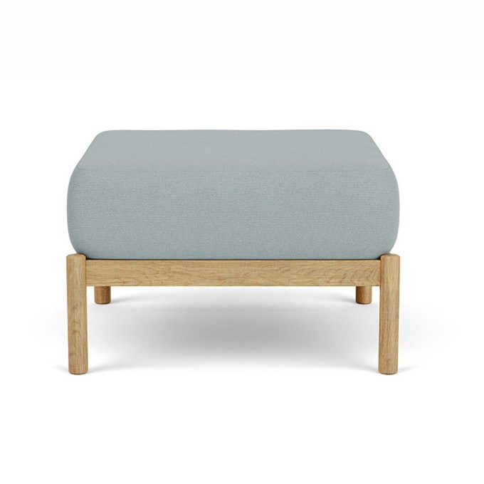 Barlow Tyrie Cocoon Teak Ottoman Cover - Ottoman Sold Separately