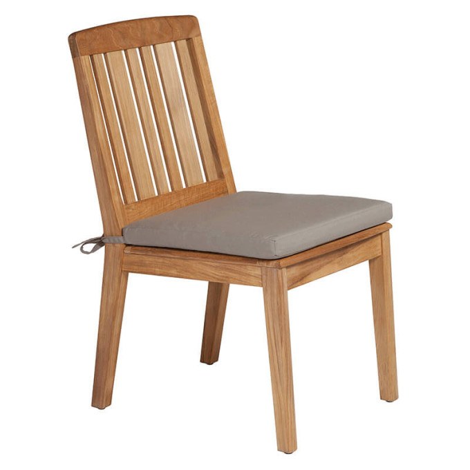 Barlow Tyrie Chesapeake Side Chair Cushion  by Barlow Tyrie