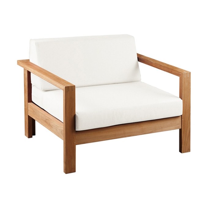 Barlow Tyrie Linear Deep Seating Armchair Cover  by Barlow Tyrie