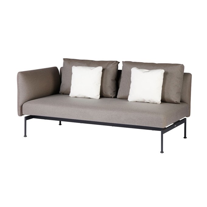 Barlow Tyrie Layout Stainless Steel Deep Seating Double Corner Seat