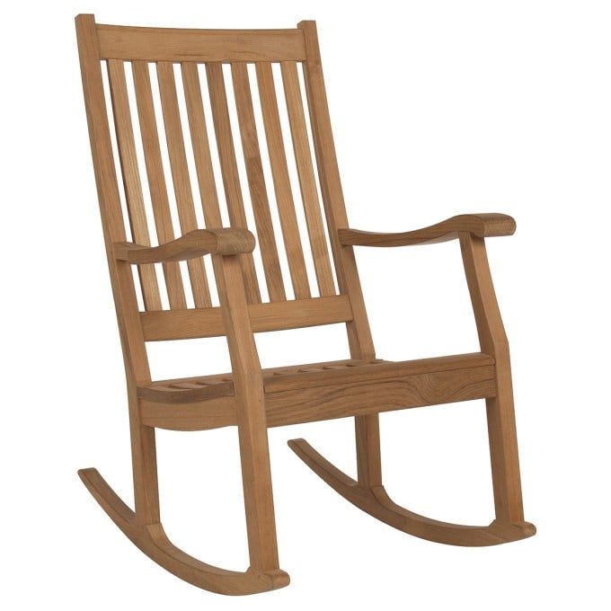 Barlow Tyrie Newport Teak Outdoor Rocking Chair