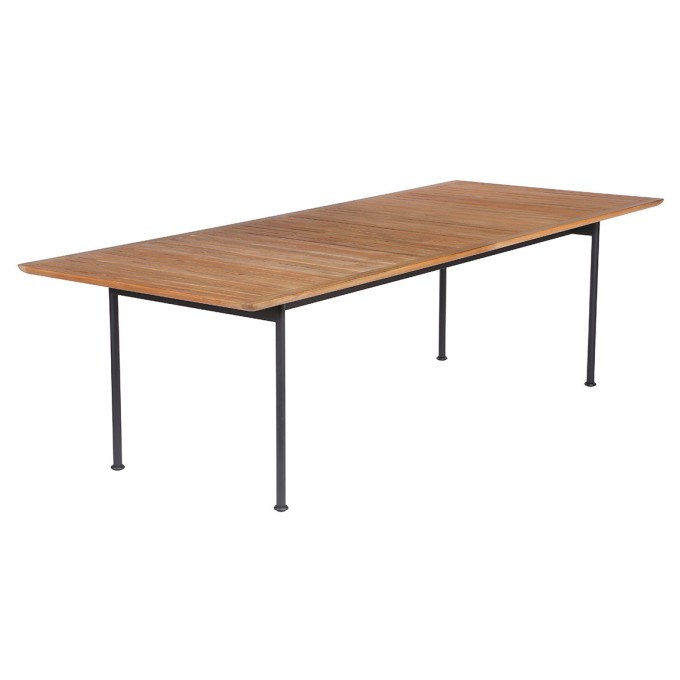 Barlow Tyrie Layout Teak and Stainless Steel Dining Table 260