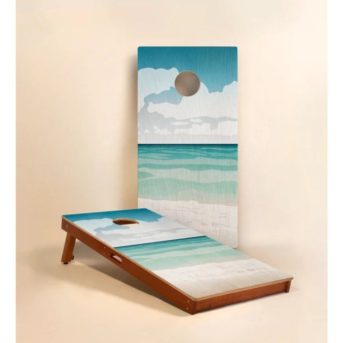 Elakai Gulf Island Shore 2'x4' Cornhole Boards - Set of 2