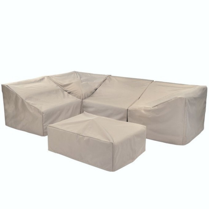 Kingsley Bate Sag Harbor Sectional Armless Chair Cover- Main Panel no sides  by Kingsley Bate