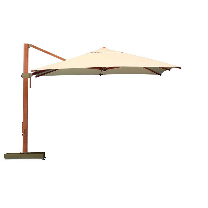 Barlow Tyrie Napoli 11.5' Square Cantilever Umbrella