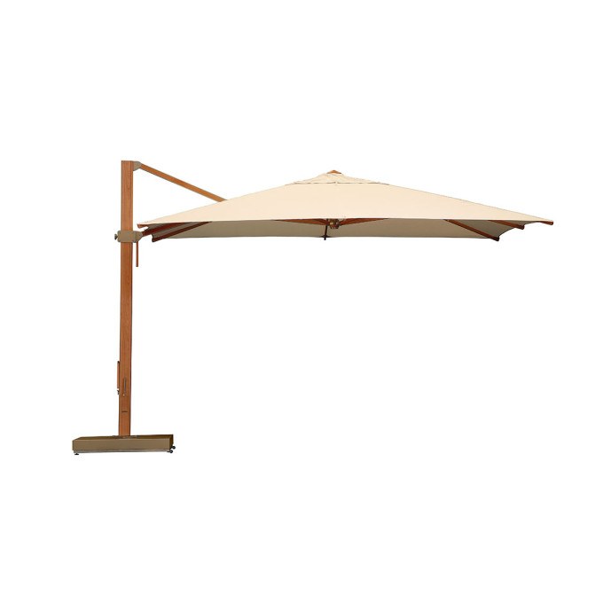 Barlow Tyrie Napoli 13' Square Cantilever Umbrella