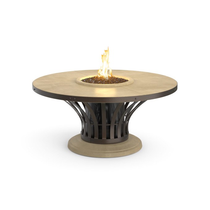 Fiesta Chat Height Fire Pit Table