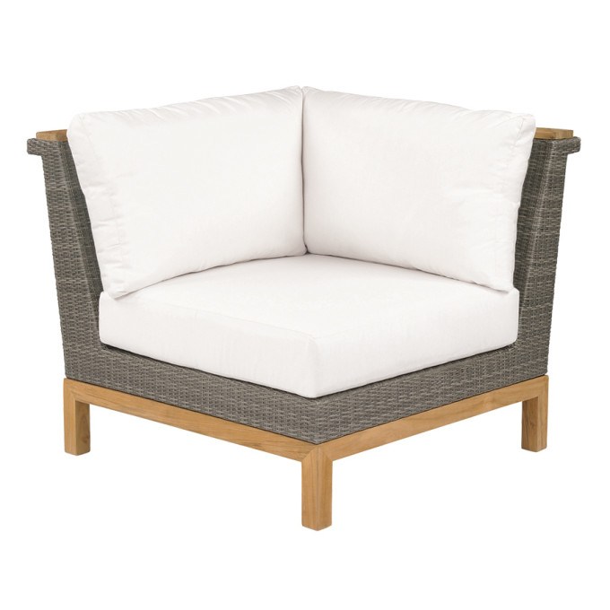 Kingsley Bate Azores Wicker Sectional Corner Chair 