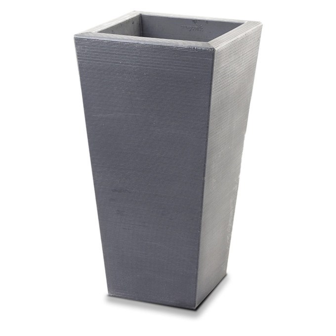Bowery 15" Tapered Square Planter   by Crescent Garden
