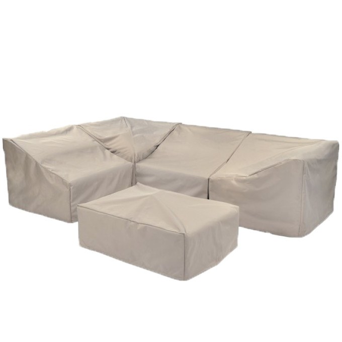 Kingsley Bate Milano Sectional Main Panel - Square Corner Chair Cover  by Kingsley Bate