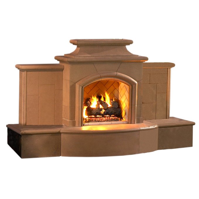 Grand Mariposa Fireplace