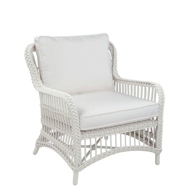 Kingsley Bate Chatham Wicker Lounge Chair
