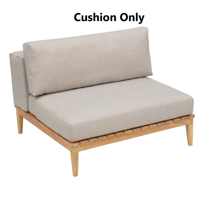 Kingsley Bate Lotus Sectional Armless Chair Seat & Back Cushion