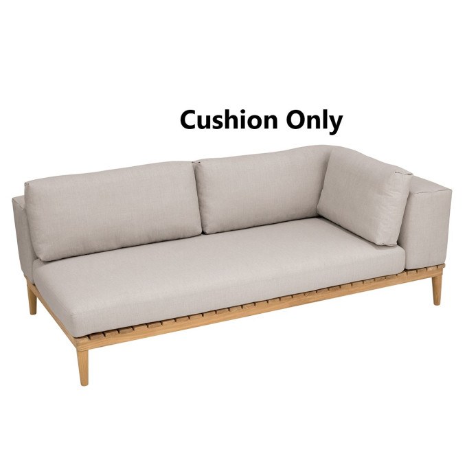 Kingsley Bate Lotus Sectional Settee with Corner Seat & Back Cushion Set