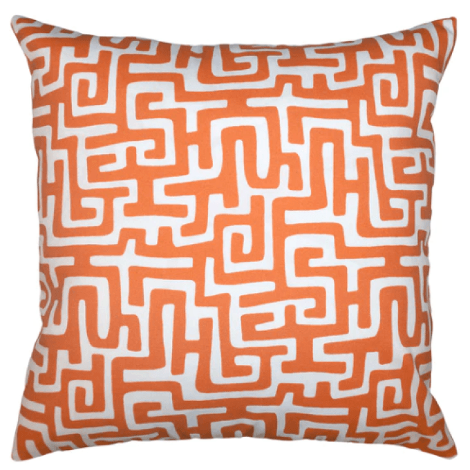 Mesa Orange Outdoor Pillow