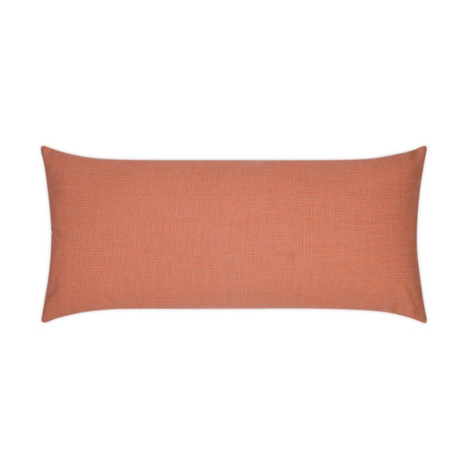 Bliss Guava Lumbar Outdoor Pillow 24x12  by DV Kap