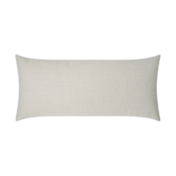 Bliss Linen Lumbar Outdoor Pillow 24x12  by DV Kap