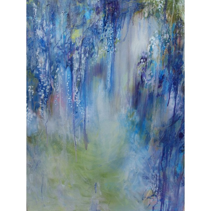 West of the Wind Outdoor Canvas 30”x40” Wall Art - Rhapsody in Blue