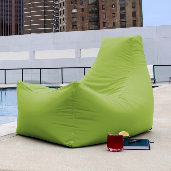 Juniper Outdoor Patio Bean Bag Chair - Lime
