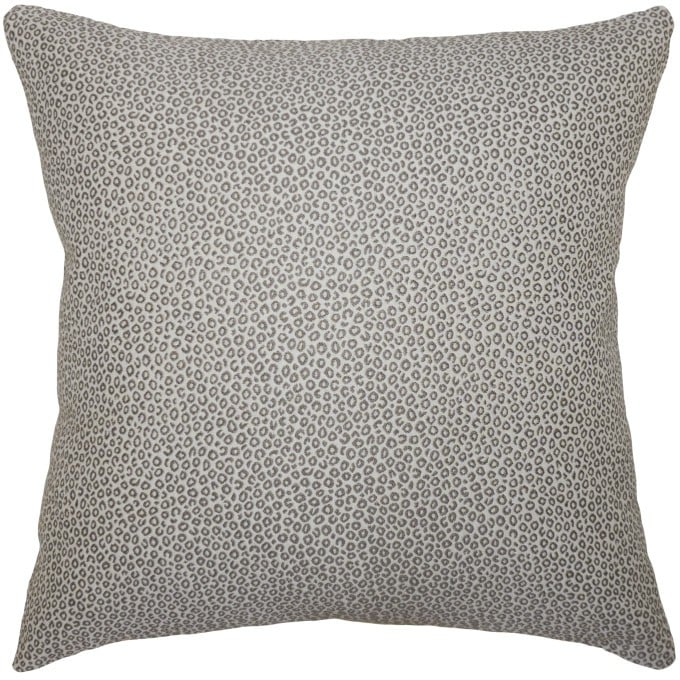 Birds Eye Stone Outdoor Pillow  by Square Feathers