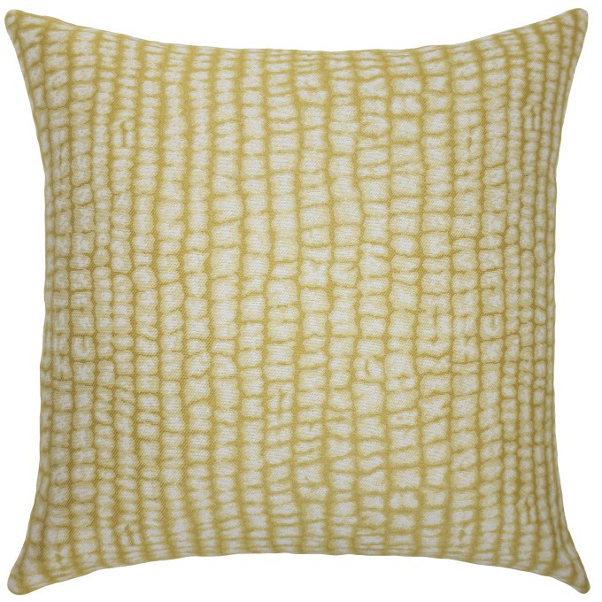 Kettle Honey Outdoor Pillow  by Square Feathers