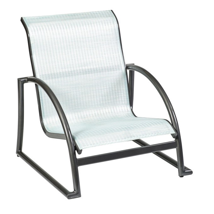 Woodard Tribeca Aluminum Stackable Sling Sand Chair
