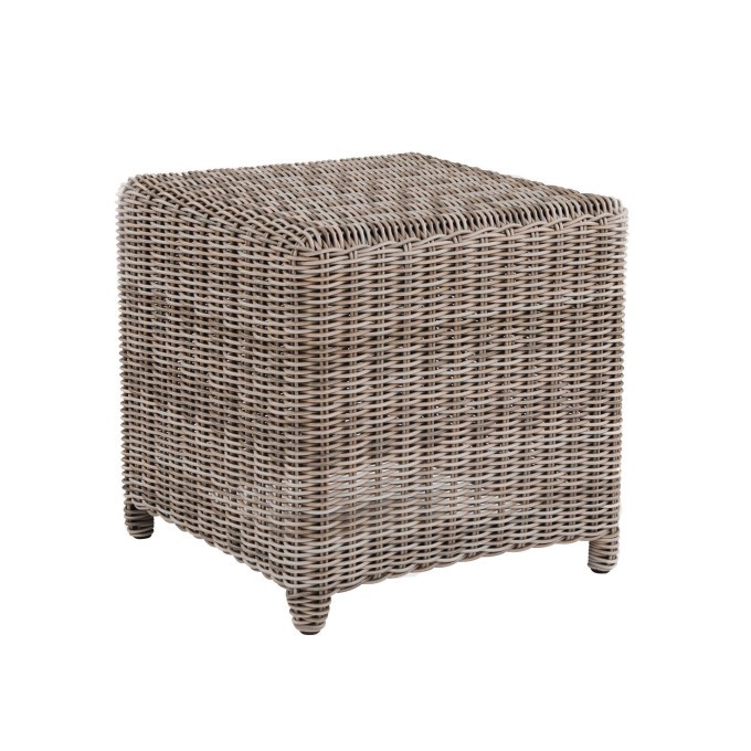 Sag Harbor Woven Square Side Table / Stool 