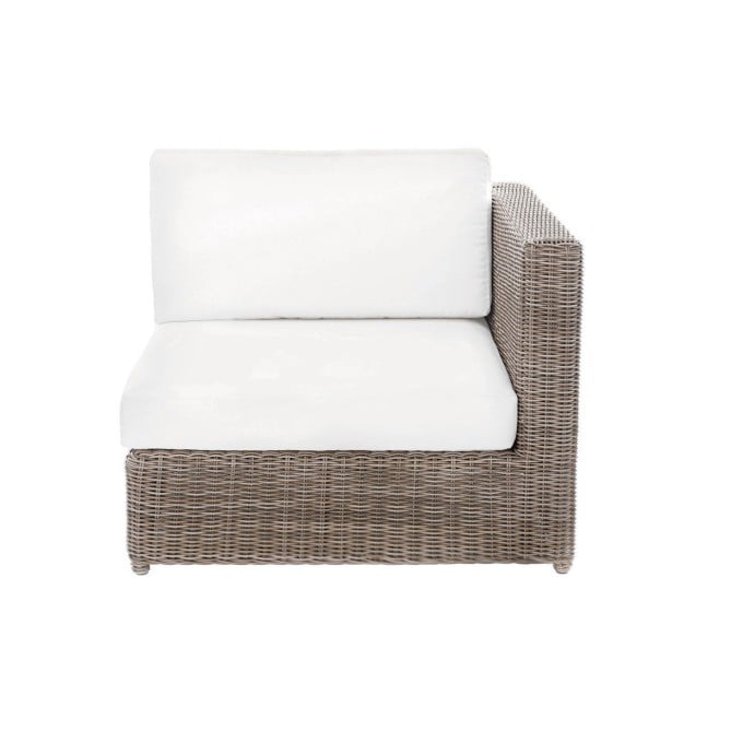 Kingsley Bate Sag Harbor Wicker Sectional - Left/Right/End Chair