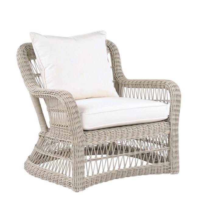 Kingsley Bate Southampton Wicker Deep Seating Lounge Chair 