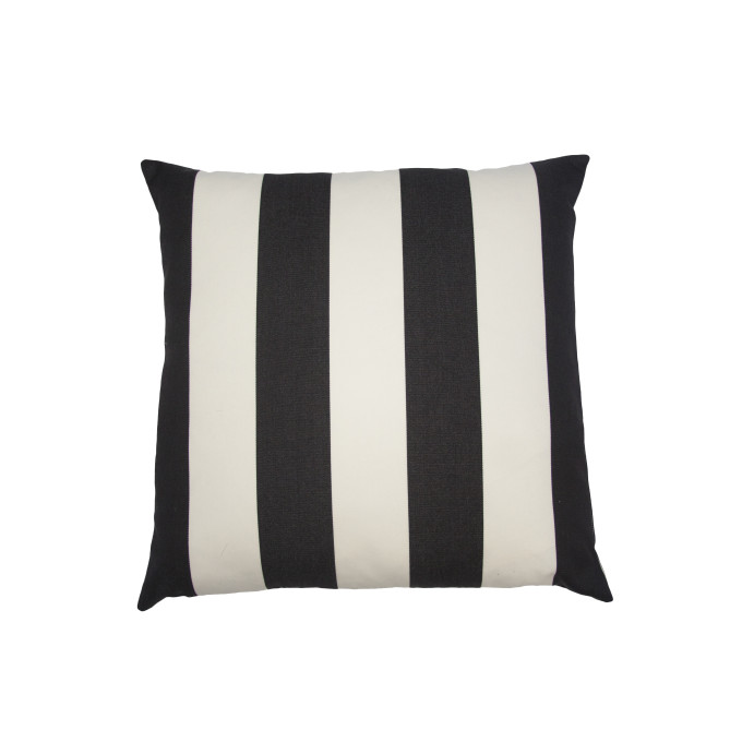 St. Barts Stripes Outdoor Pillow  by Square Feathers