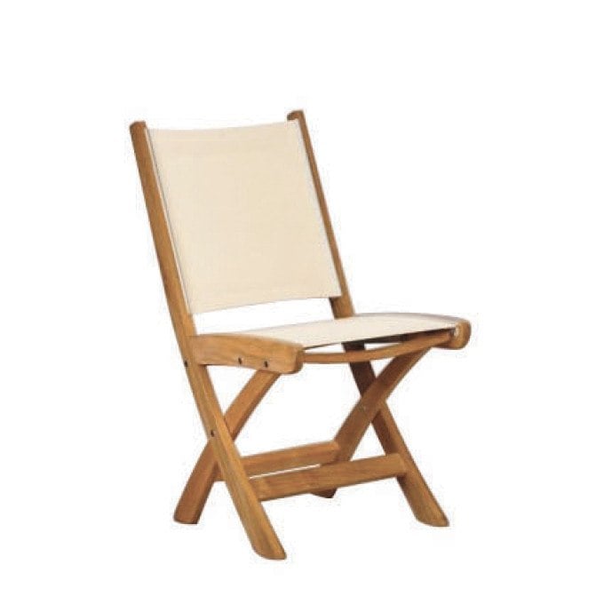 Kingsley Bate St. Tropez Teak Dining Side Chair (Folding)