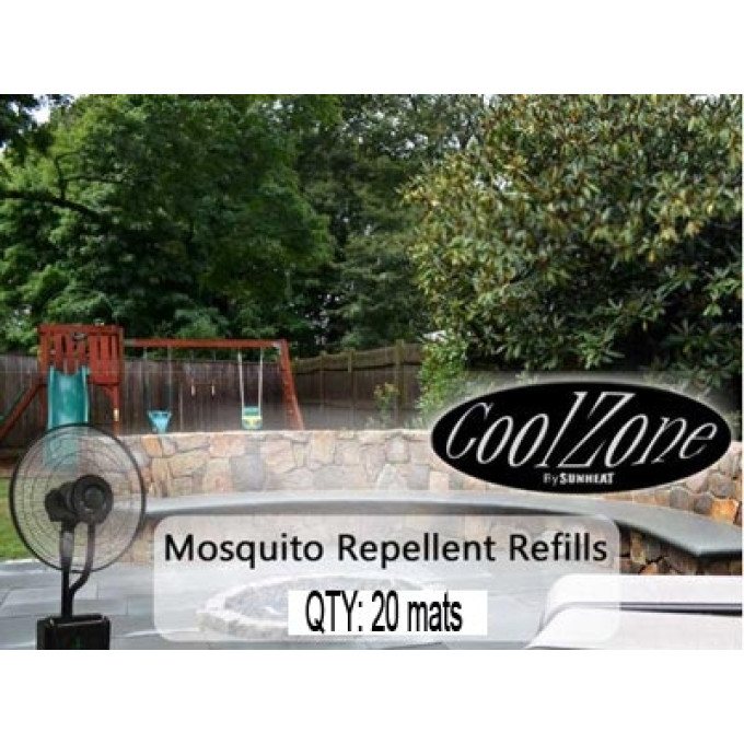 SUNHEAT Misting Fan Mosquito Repellent Replacement Mats   by SunHeat International