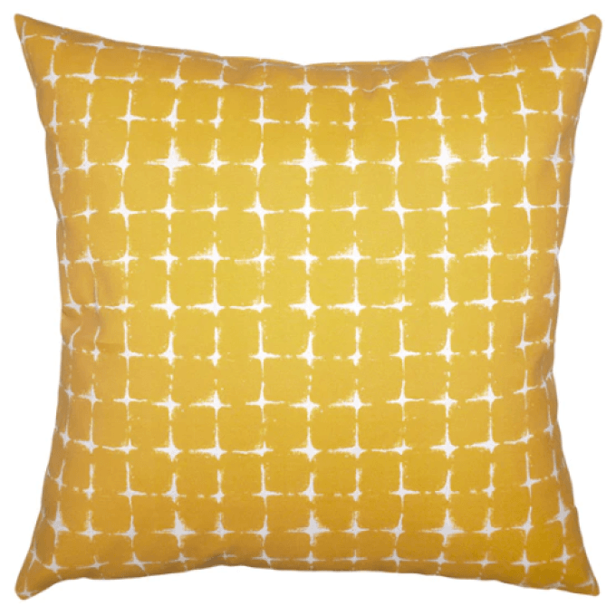 Tampa Yellow Outdoor Pillow